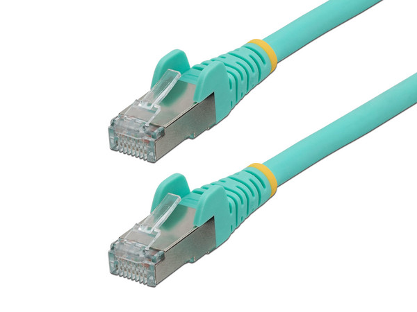Cable de Red StarTech RJ45 Cat6a, Conectores RJ-45 Macho a RJ-45 Macho, 1.8m, Color Verde.