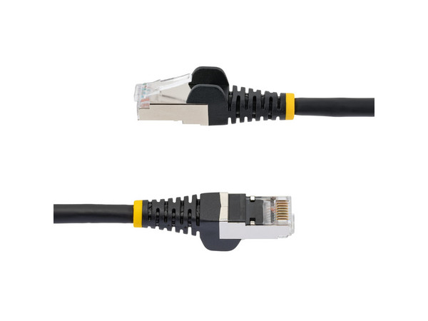 Cable de Red StarTech NLBK-50F-CAT6A-PATCH, RJ-45 a RJ-45 (M-M), CAT6a, 15m. Color Negro.