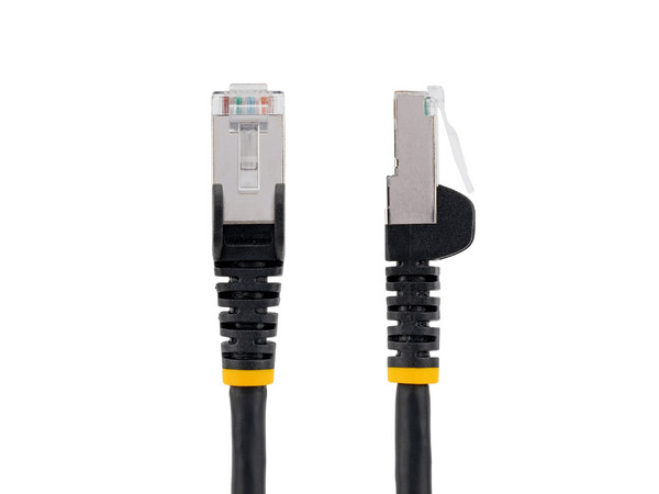 Cable de Red StarTech NLBK-50F-CAT6A-PATCH, RJ-45 a RJ-45 (M-M), CAT6a, 15m. Color Negro.
