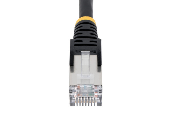 Cable de Red StarTech NLBK-50F-CAT6A-PATCH, RJ-45 a RJ-45 (M-M), CAT6a, 15m. Color Negro.