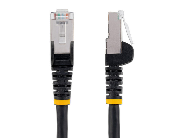 Cable RJ45 Cat6a StarTech, 1.8 m, RJ45 Macho a RJ45 Macho, Blindado, A prueba de enganches, Hasta 10Gbit/s, Color Negro.