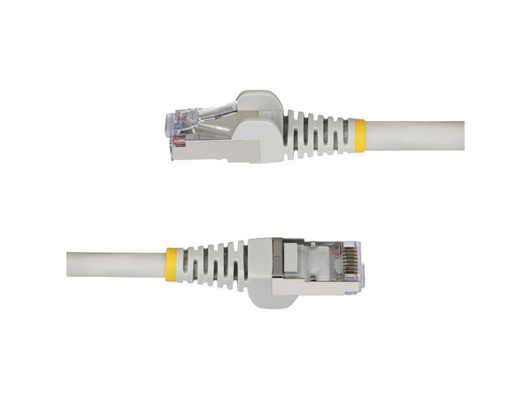 Cable de Parcheo StarTech NLGR-6F-CAT6A-PATCH, CAT6A, RJ-45 a RJ-45 (M.M), 1.8 m. Color Gris.