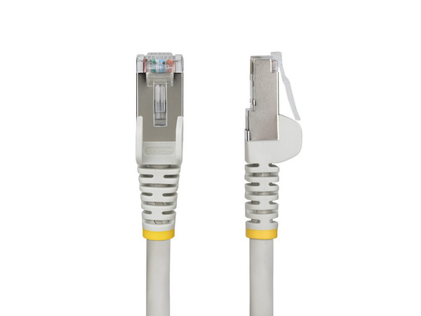 Cable de Parcheo StarTech NLGR-6F-CAT6A-PATCH, CAT6A, RJ-45 a RJ-45 (M.M), 1.8 m. Color Gris.