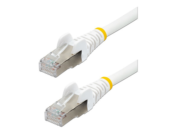 Cable de red StarTech, Cat6a de 3 m. Color Blanco.