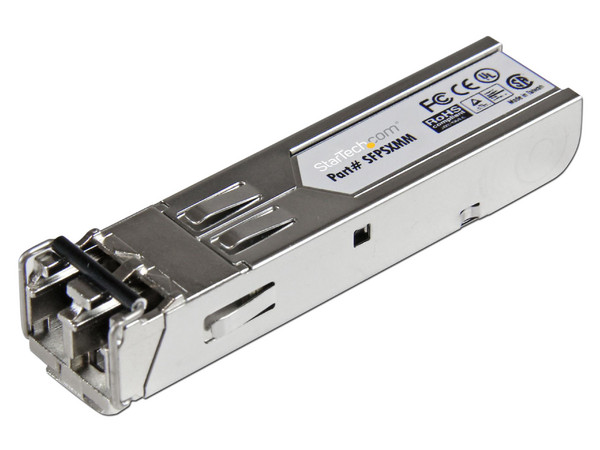 Transceptor de Fibra Óptica Multi Modo SFP Gigabit 850nm.