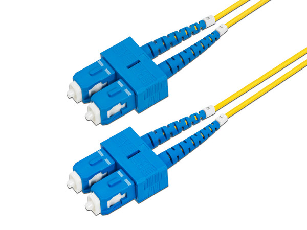 Cable de Fibra Óptica Startech Monomodo SC-SC UPC Dúplex de 1 metro.