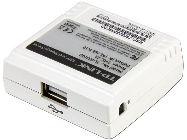 Servidor MFP y Almacenaje TP-LINK TL-PS310U, USB.