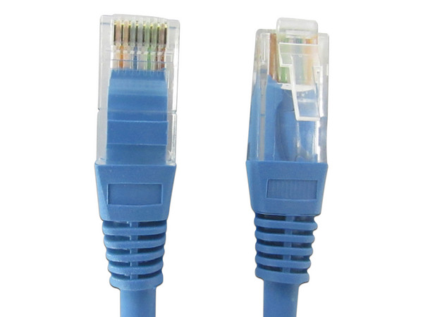 Cable RJ45 Cat6 (Patch Cord) TVC de 2 metros, color azul.