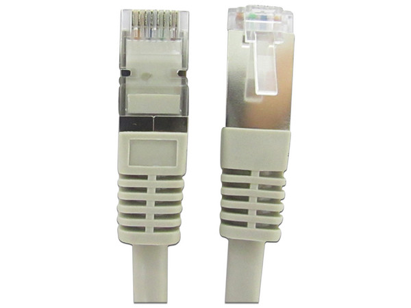Cable de Red TVC P61SG, Cat6 UTP, 1m. Color Gris.
