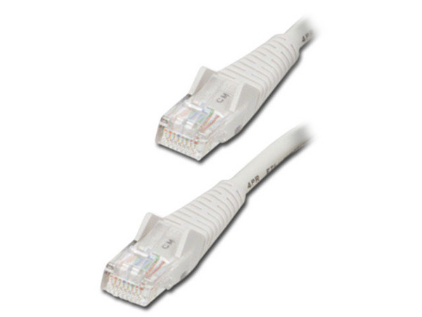 Cable de red UTP de parcheo, Cat5e, RJ-45 Macho / RJ-45 Macho, 2.13 m, gris.