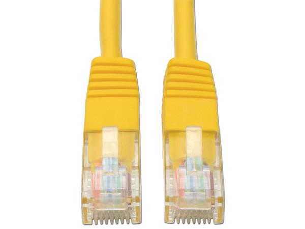 Cable de red Tripp Lite RJ-45 (M-M), Cat5e de 1.83m. Color Amarillo.