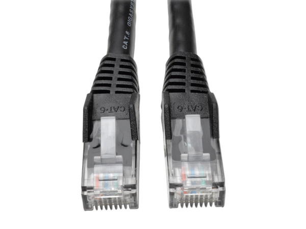 Cable patch Tripp Lite Cat6 RJ-45 (M-M) de 3m. Color Negro.