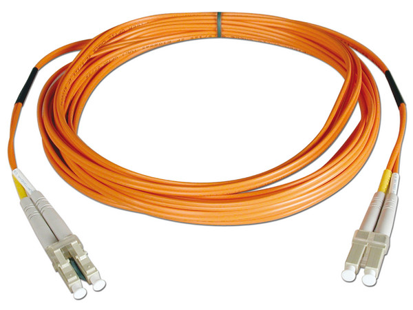 Cable de red Tripp Lite multimodo de fibra dúplex LC-LC 62.5/125 de 5m.