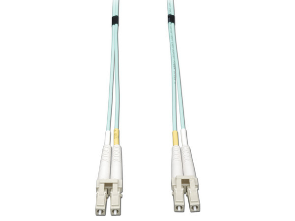 Cable de red Tripp Lite Multimodo de fibra dúplex LC-LC 50/125 de 2m.