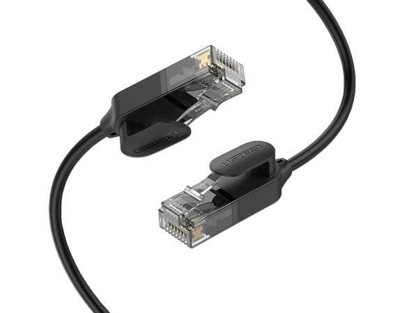 Cable de Red Ugreen NW122 RJ-45 Cat6, 10m de longitud. Color Negro.