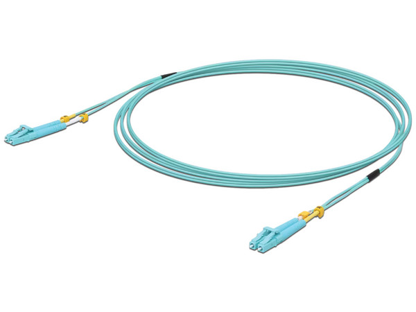 Jumper de Fibra Óptica Ubiquiti Networks UACC-OFC-MM-3M, LC a LC, 3m, Color Azul.