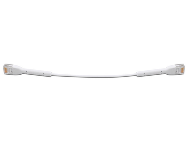 Cable de Red Ubiquiti Networks UniFi, Cat6, UTP (M-M), 22 cm. Color Blanco.