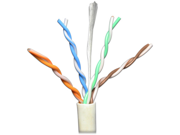 Bobina de Cable Xcase Cat5e (UTP) Caja con 305 m, Blanco, 26 AWG.