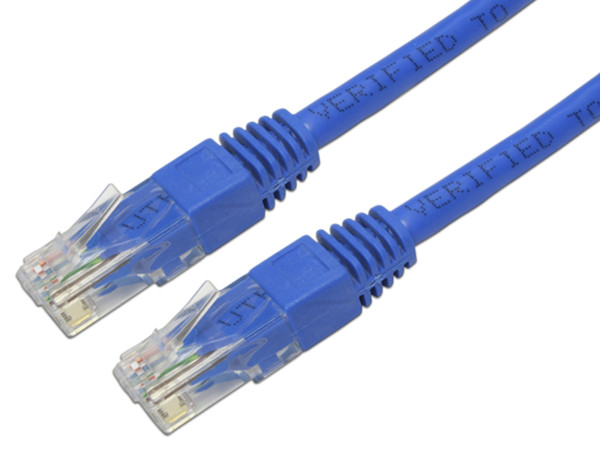 Cable de Red XCASE Cat6 (UTP), 15m. Color Azul.