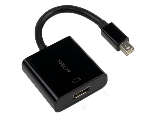 Adaptador Acteck de Mini DisplayPort a HDMI (M-H).