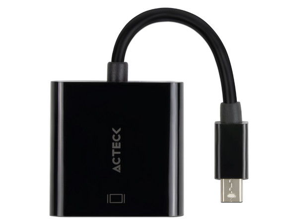 Convertidor Acteck de Mini DisplayPort (M) a HDMI (H).