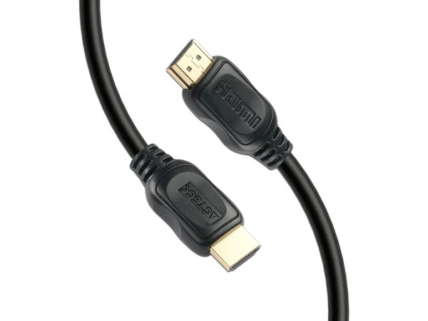 Cable de Video HDMI 2.0 Acteck LYNX PRIME CC220-5, 4K/60 Hz, HDMI a HDMI (M-M), 5m, Color Negro.