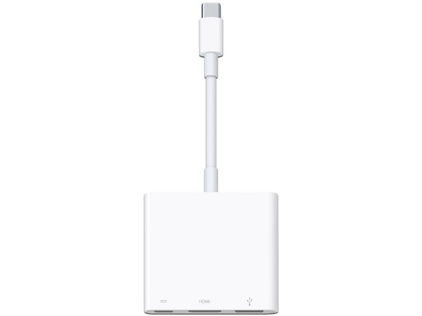 Adaptador multipuerto de USB-C a AV digital.