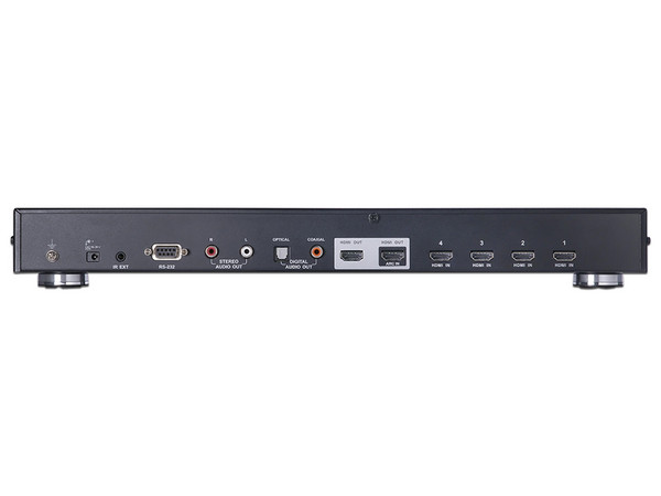 Divisor Splitter Aten VS482, 2 Puertos HDMI de Salida, 4 Puertos HDMI de Entrada, 1080p, 6.75Gbps. Color Negro.