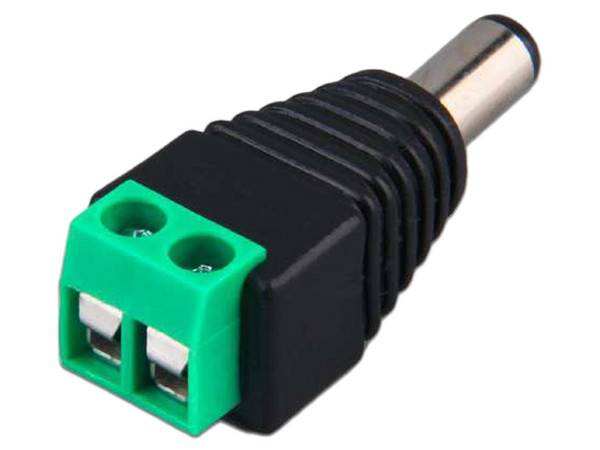 Adaptador de corriente Brobotix para fuente de poder (M-M). Color Negro.
