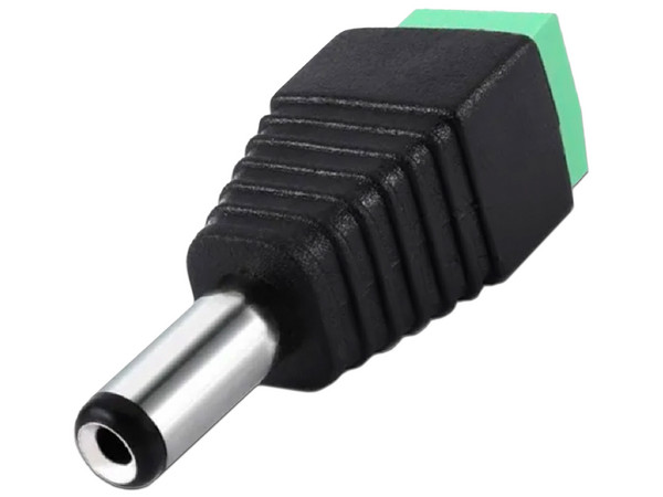 Adaptador de corriente Brobotix para fuente de poder (M-M). Color Negro.
