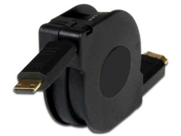 Cable Retractil HDMI Brobotix de hasta 1.1 m HDMI a HDMI de Macho a Macho.