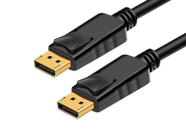 Cable de Video BRobotix de DisplayPort (M) a DisplayPort (M), 1m. Color Negro.