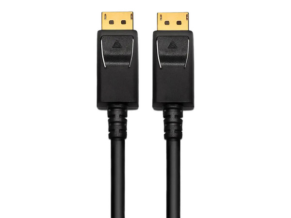 Cable de Video BRobotix de DisplayPort (M) a DisplayPort (M), 1m. Color Negro.