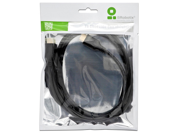 Cable HDMI BRobotix 6007969, HDMI a HDMI (M-M), 30m, Color Negro.