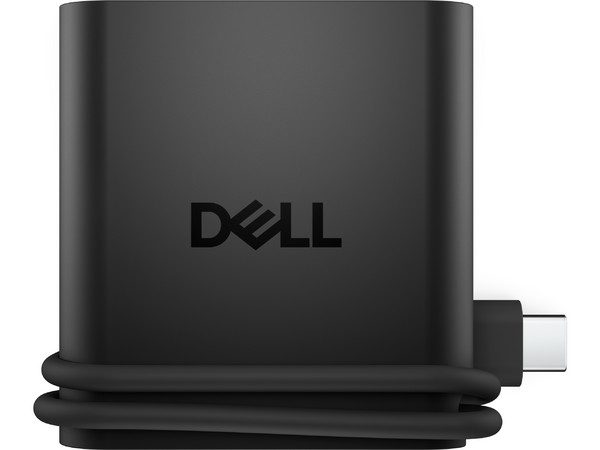 HUB USB DELL DA225-BK-DAO 4 en 1, USB Tipo C a 1 Puerto USB Tipo A 3.2 Gen 2, 2 Puertos USB Tipo C, 1 Puerto HDMI. Color Negro.