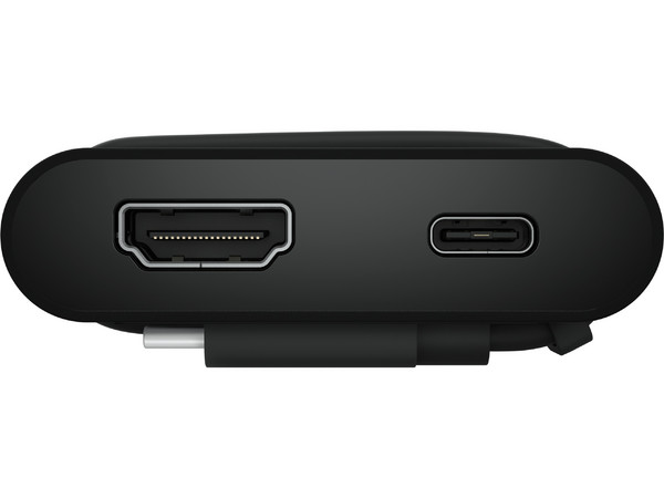 HUB USB DELL DA225-BK-DAO 4 en 1, USB Tipo C a 1 Puerto USB Tipo A 3.2 Gen 2, 2 Puertos USB Tipo C, 1 Puerto HDMI. Color Negro.