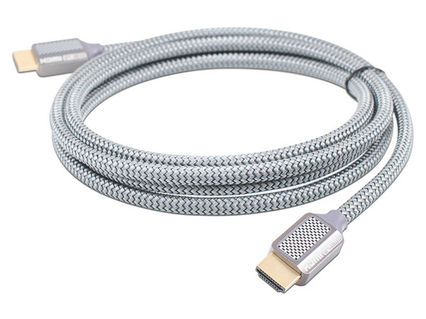 Cable de Video Epcom HDMI 2.1 (M-M), 8K 60Hz, eARC, 2m. Color Gris.