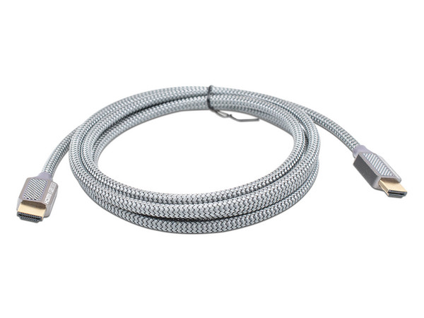 Cable de Video Epcom HDMI 2.1 (M-M), 8K 60Hz, eARC, 2m. Color Gris.