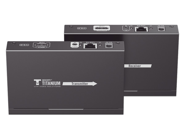 Kit Extensor MATRICIAL HDMI para distancias de 120 metros, Resolución 1080P, Cat 5e/6.