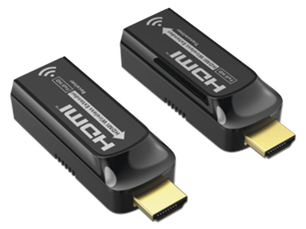 Extensor HDMI EPCOM TT-433MINI de hasta 20m, Inalámbrico, Color Negro.