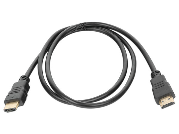 Cable de Video Epcom HDMI 1.4 (Macho-Macho) 4K de 1m. Color Negro.
