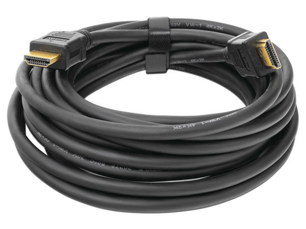 Cable de Video HDMI 1.4 Epcom, Resolución 4K, Blindado, Chapado en Oro, 5m.