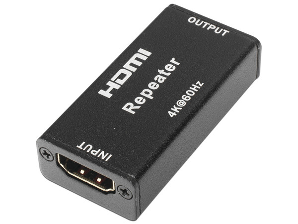 Adaptador Epcom TT1684K HDMI (H-H) para Amplificar la Señal hasta 40 metros de distancia. Color Negro.