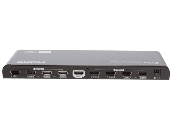 Divisor Splitter HDMI 4K Epcom de 8 puertos, Ajuste de resoluciones EDID.