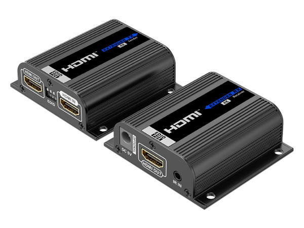 Kit extensor de video HDMI 1.4 Epcom por cable Cat6/6a/7 de 50m.