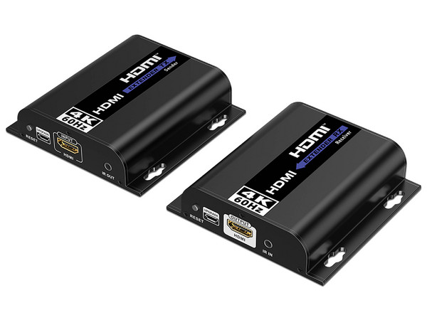 Kit Extensor de Video Epcom TT6834K HDMI a través de Cat6/Cat6A/Cat7, Resolución 4K, Hasta 120m.