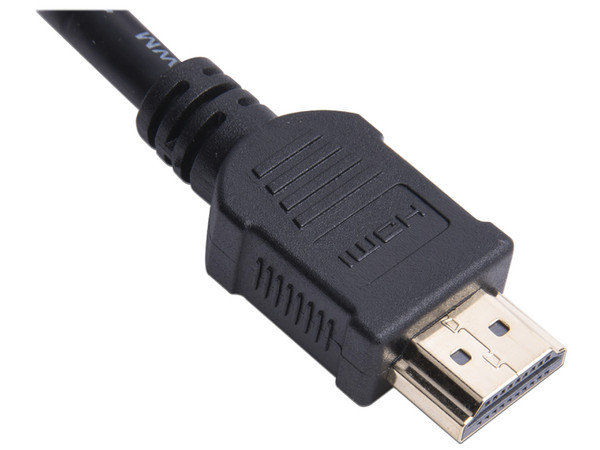 Cable de Video Epcom HDMI 1.4 (Macho-Macho) de 1.8m. Color Negro.