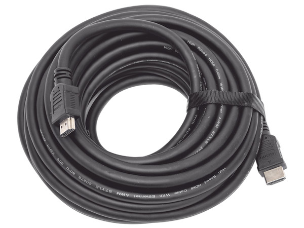 Cable de Video Epcom HDMI 1.4 (Macho-Macho) 4K de 10m. Color Negro.