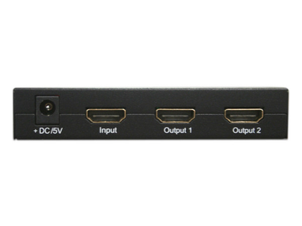 Distribuidor de Video Enson ENS-HDMI12, 1 Entrada HDMI y 2 Salidas HDMI. Color Negro.