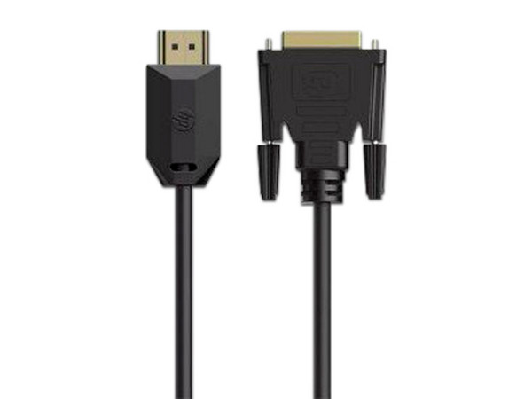 Cable de Video HP DHC-HD05-1M, HDMI a DVI (M-M), 1m, Color Negro.